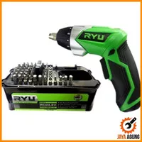 RYU Bor Obeng Listrik Mini / Cordless Screwdriver RCD 4.8V