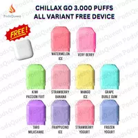 Chillax Disposable Vape Chilax Go Pod 3000 Puff Free Device