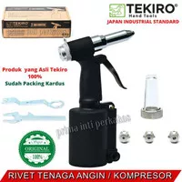 TEKIRO Air Riveter / Tang Rivet Tenaga Angin Original - Hitam