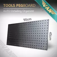 Peg Board Detailing Papan Gantungan Besi Mesin Poles Bengkel Detailing