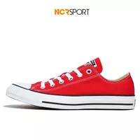 Sepatu Sneakers CONVERSE Chuck Taylor All Star Canvas OX Red Original