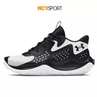 Sepatu Basket Under Armour Ua Jet '23 Black White Original