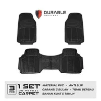 Subaru XV WRX Forester Karpet Mobil Durable Karpet PVC Universal 3Pcs