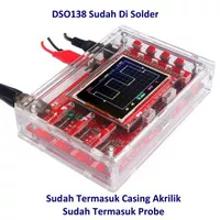 Digital Oscilloscope DSO138 Sudah di Rakit Termasuk Casing Akrilik