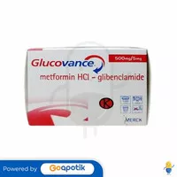 GLUCOVANCE 500/5 MG BOX 100 TABLET / DIABETES