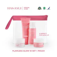 Perawatan Wajah Hanasui Paket Glowing Pink Perawatan Kulit Dewasa