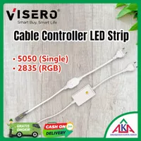 Socket / Soket Controller VISERO LED Strip 5050 / 2835 Single / RGB