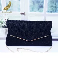 CLUTCH PESTA WANITA IMPORT TAS KONDANGAN SELEMPANG GLITTER PREMIUM 01