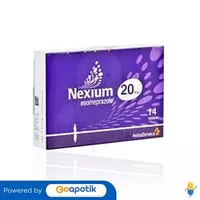 NEXIUM 20 MG BOX 28 TABLET