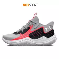 Sepatu Basket Pria Under Armour Original Ua Jet '23 Gray 3026634-103