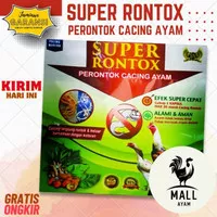 AYAM MALL Super Rontok Rontox Sn Herbal Obat Cacing Ayam Unggas Burung