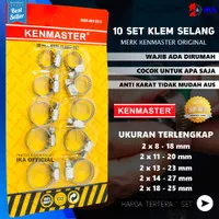 Klem Selang Set 10 Pcs Hose Clamp Set Selang Taman Selang Gas Kenmaster Termurah Berkualitas Kenmaster Klem Selang Set 10 Pcs Yellow Klem Selang Set 10 Pcs Kenmaster Klem Selang Set 10 Pcs Yellow - KLEM014