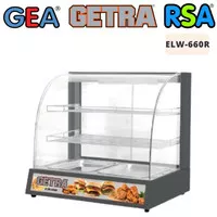 Food Display Warmer Getra Elw-660r Showcase Warmer Garansi Resmi