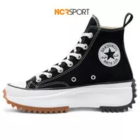 SEPATU SNEAKERS CONVERSE ORIGINAL RUN STAR HIKE HIGH BLACK WHITE 1668