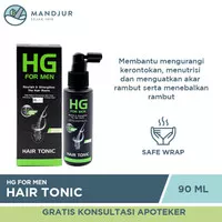 HG For Men Hair Tonic 90 ML - Vitamin Rambut Rontok