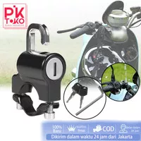 Kunci Helm Motor Anti-Theft Dengan Gembok Helm Anti Maling Helm Anda