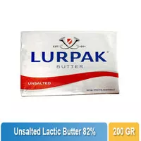 LURPAK - Unsalted Lactic Butter 82% 200Gr