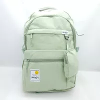 RANSEL LAPTOP SILVER GIRL ALTO + DOMPET 4 RUANG / TAS SEKOLAH CEWEK SD