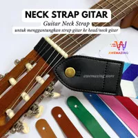 Neck Strap Gitar Guitar Neck Strap Head Universal Tali Pengganti Pin