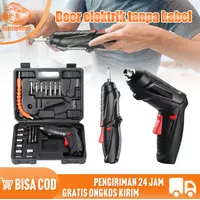 Mesin Cordless Obeng 3.6V Obeng Listrik Mini Cordless Bor Tangan Obeng