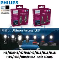 Philips Access LED H1 H3 H4 H7 H8 H9 H11 H16 H18 H19 HB3 HB4 HIR2 6000