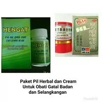 Paket Obat Gatal Badan & Selangkangan Terdiri dari Pil Herbal