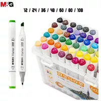 M&G Double-tip Triangle Art Marker 80 Pcs APMV0906