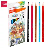 Deli | Pensil Warna (Color Pencil) One Piece 12-24 warna | C120