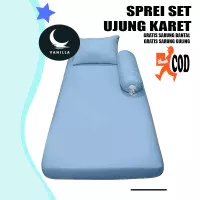 Sprei Polos 90 x 200 x 20 Sprei No. Y5C0 Sarung Kasur Busa best seller