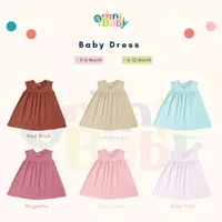 Omnibaby Dress Bayi Perempuan (0-1thn) Sleeveless Dress Anak Perempuan