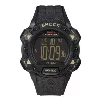 Jam Tangan Pria Timex Expedition Shock T49896 Indiglo Digital Dial Bl