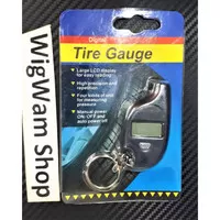 Alat Pengukur Tekanan Angin Ban | Digital Keychain Tire Gauge