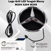 EMBLEM GRILL LOGO TENGAH LED W204 W245 X204 GLK MERCEDES BENZ LIGHT