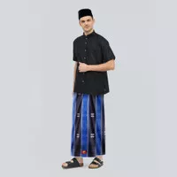 Sarung ATLAS Premium 760 Songket Abu Biru