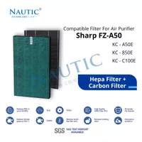 HEPA Filter Sharp Air Purifier KC-850E KC-950E KC-C100E FZ-A50DFE /A50