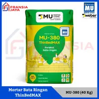 MU-380 | MU380 Mortar Perekat Bata Ringan Hebel 40 Kg Mortar Utama