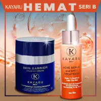 Bundling Hemat B Kayaru Mest Skin Barrier  Calming Cream+Acne Serum