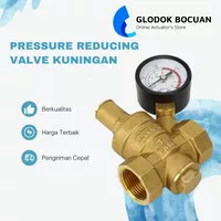 1/2" Pressure Reducing Valve PRV Regulator Water Kuningan 1/2 Inch