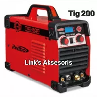 Mesin Las Argon REDBO TIG 200 A 200A Trafo Inverter 1 Phase