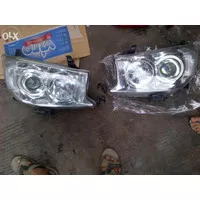 headlamp toyota fortuner 2010 lampu kepala copotan