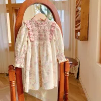 Adara Flower Dress | Dress Anak Perempuan | Dress Import Anak