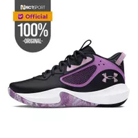 Sepatu Basket Anak Under Armour Original Ua Gs Lockdown 6 Purple Ace 