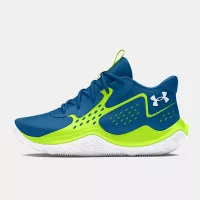 Sepatu Basket Anak Under Armour Ua Gs Jet '23 Photon Blue Original