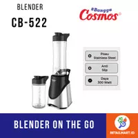 COSMOS: CB-522 BLENDER ON THE GO 570 ML, 400 ML (DAPAT 2 BOTOL)