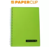 NOTEBOOK A5 MARUMAN SEPTCOULEUR N572/B-03 SPIRAL GREEN