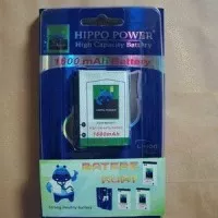 Battery/Baterai Blackberry (BB) Hippo Double Power F-S1 1600mAh (Torch)