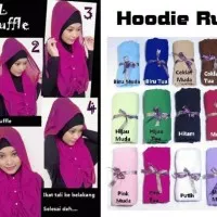 Jilbab Hoodie Ruffle