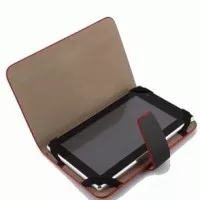 REDLINE 7 Inchi LEATHER Case TABLET PC / dompet tablet 7 inch / sarung import tablet