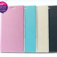 Kalaideng Swift Flip Cover/ Leather Case Sony Xperia M2 D2303 dengan pilihan paket bonus