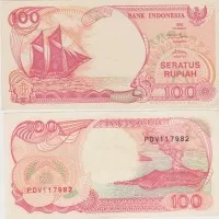 uang kuno Rp 100 tahun 1992